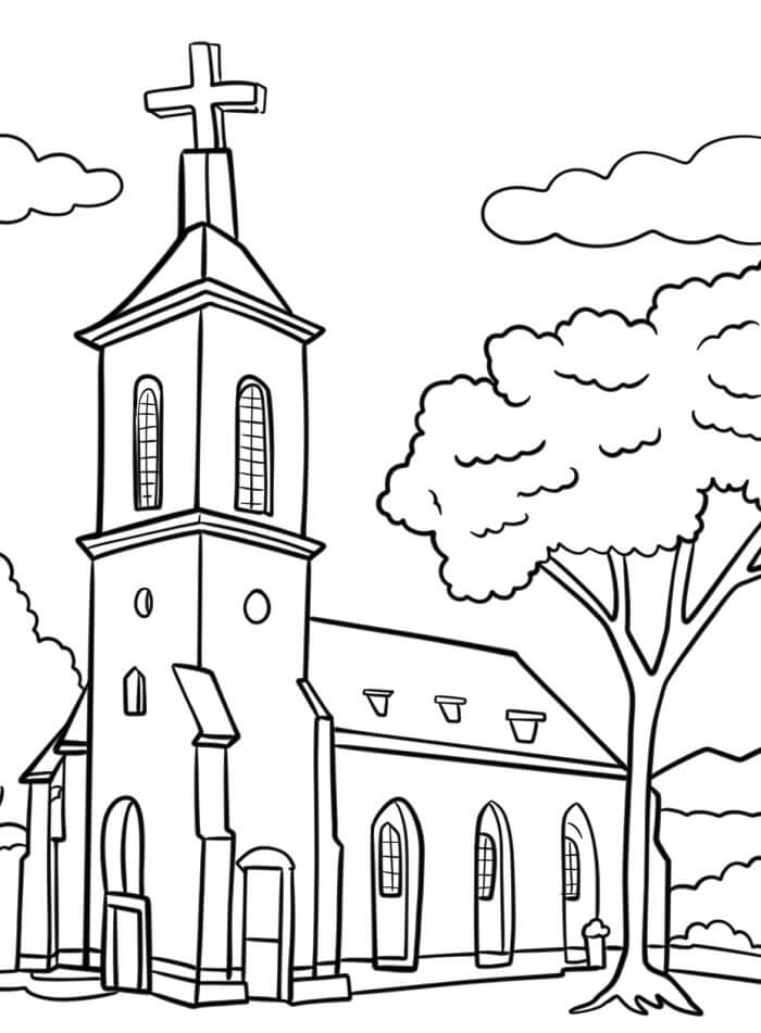 Ingyenes Nyomtatható Templom