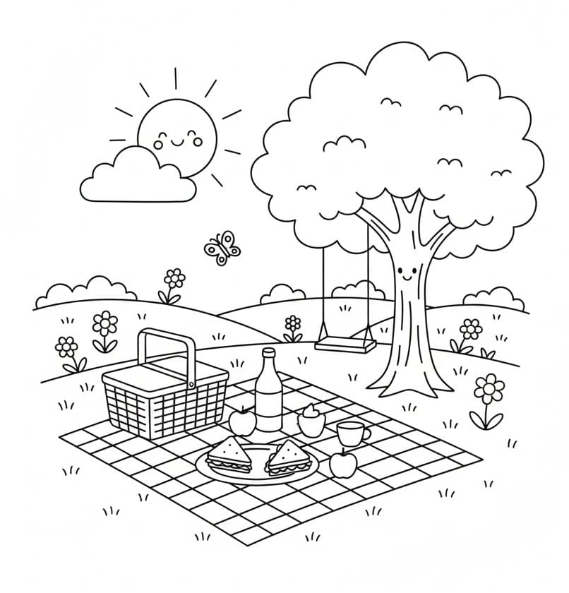 Ingyenes Piknik Nyomtatható