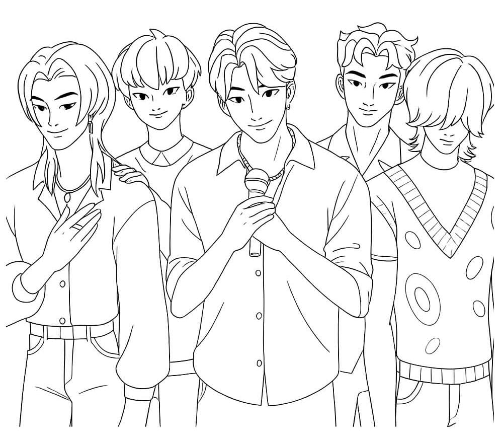 Ingyenes Saja Boys Nyomtatható