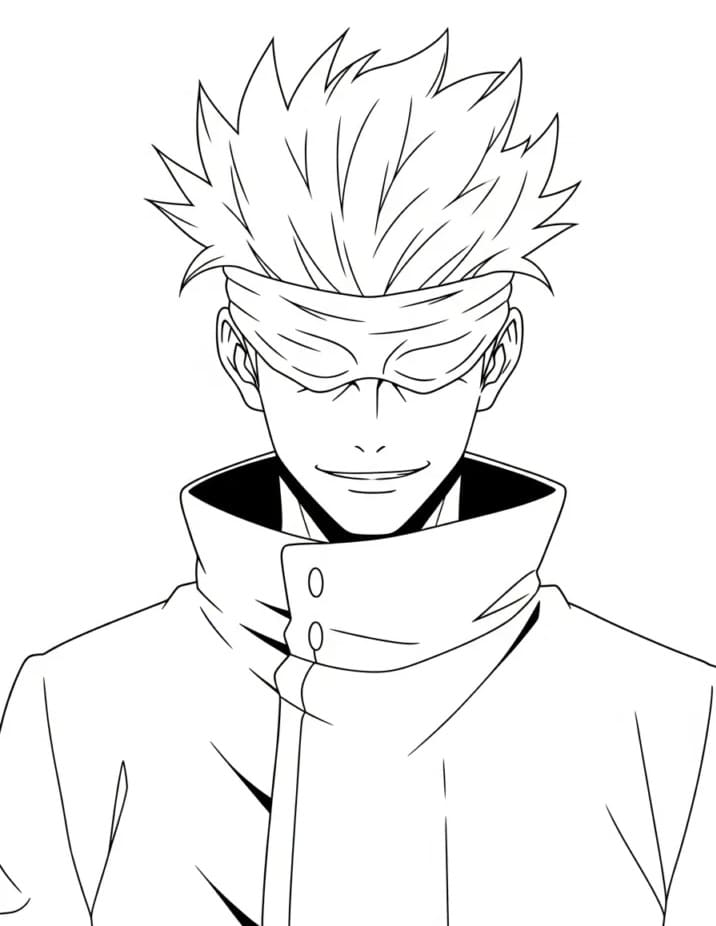 Jujutsu Kaisen-ből Gojo Satoru