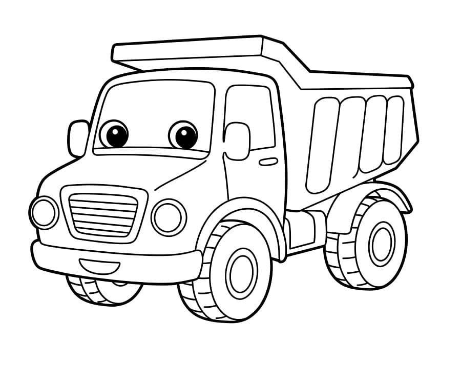 Nyomtatható Dömper Gyerekeknek