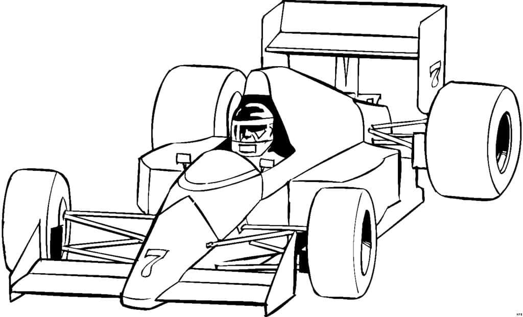 Nyomtatható Forma-1 Gyerekeknek