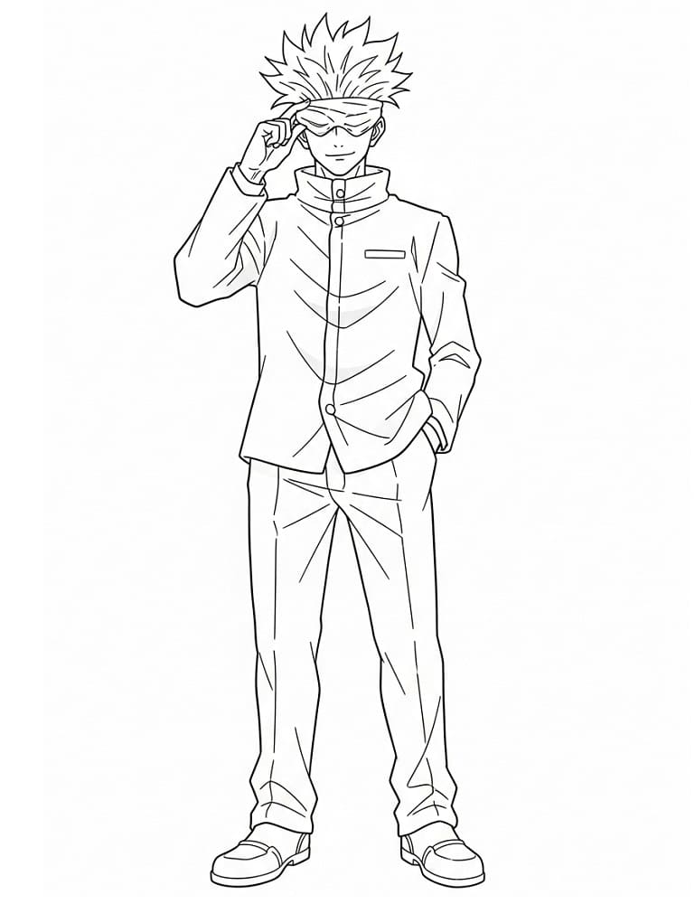 Nyomtatható Gojo Satoru