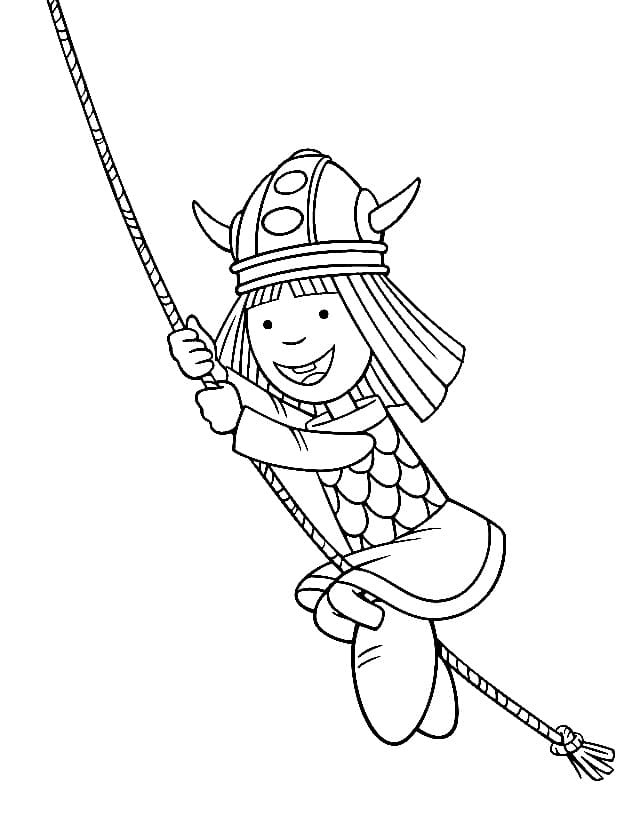 Nyomtatható Vicky a Viking