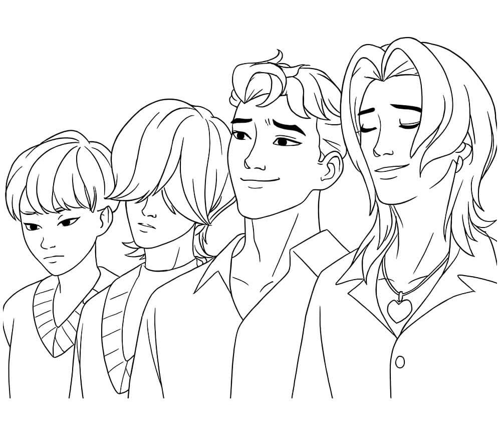 Saja Boys Nyomtatható