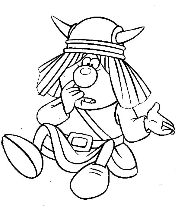 Snorre Vicky a Viking-ben