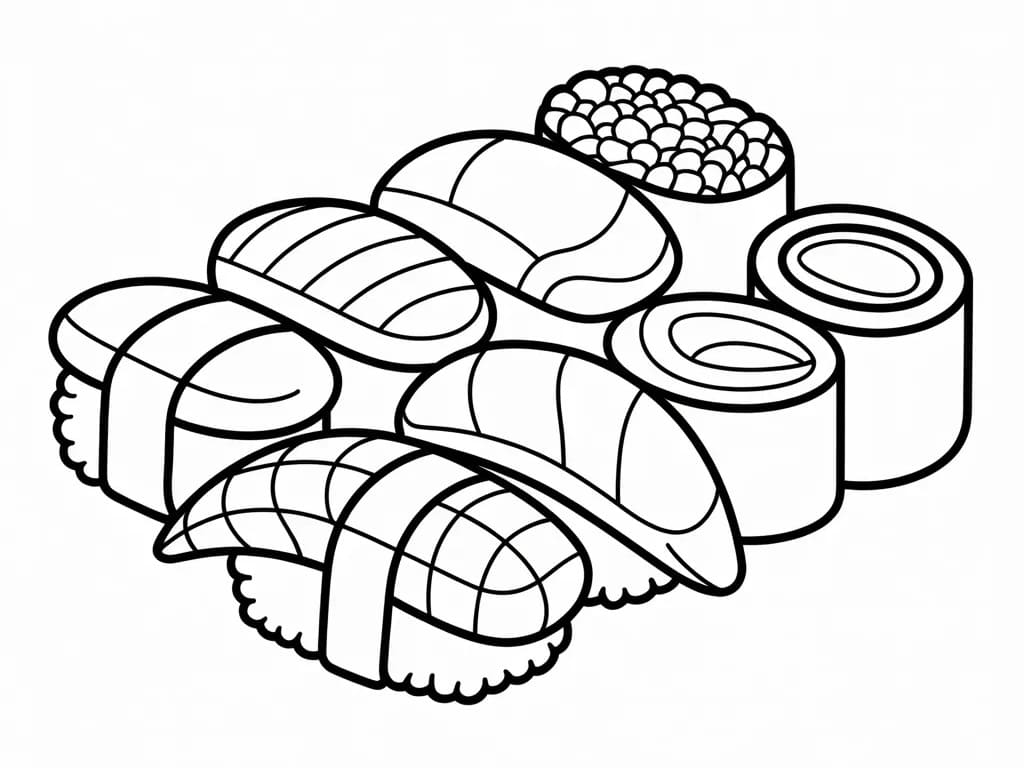 Sushi Ingyenes Nyomtatható