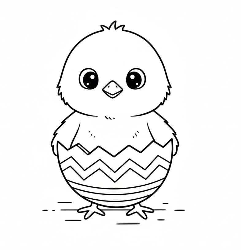 Barátságos Húsvéti Csibe