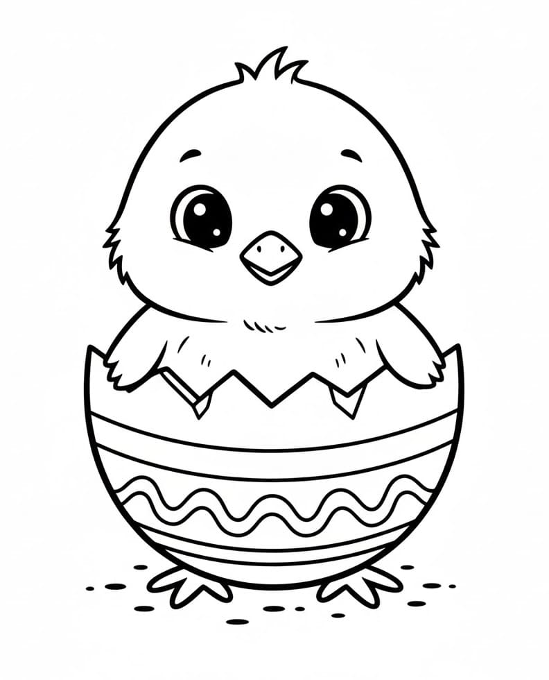 Egyszerű Húsvéti Csibe