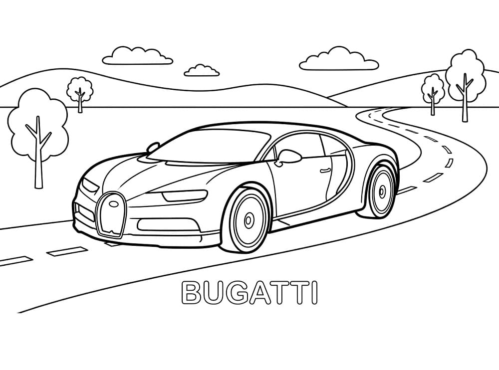 Fantasztikus Bugatti Autó