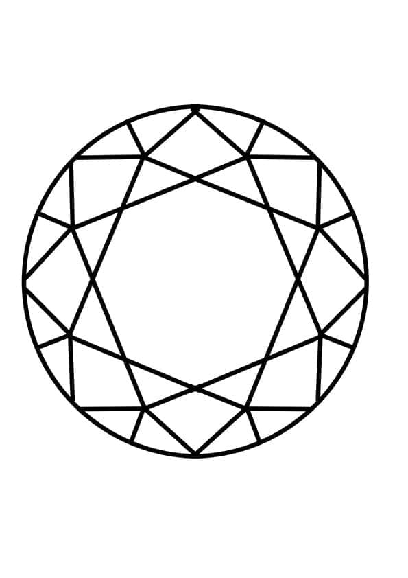 Gyémánt Nyomtatható Gyerekeknek