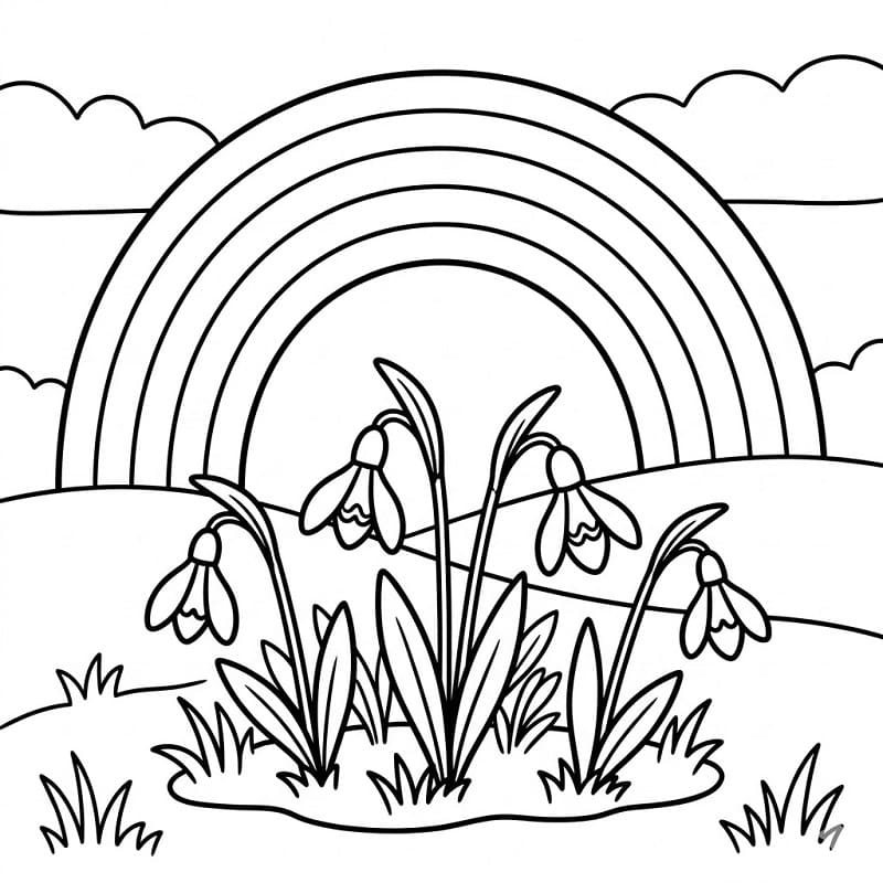 Ingyenes Hóvirág Nyomtatható