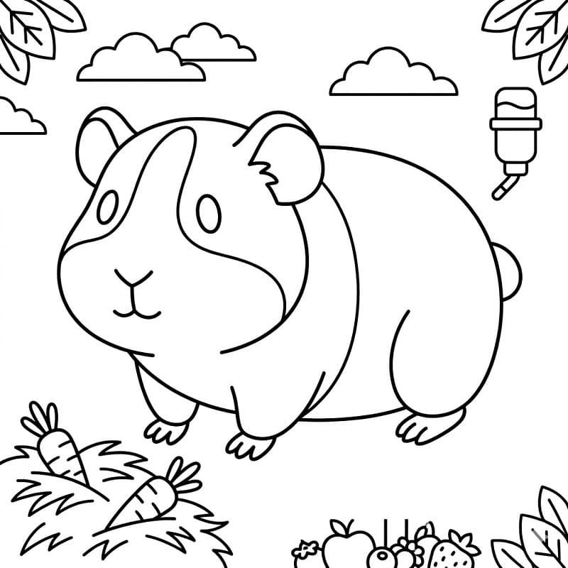 Tengerimalac színező