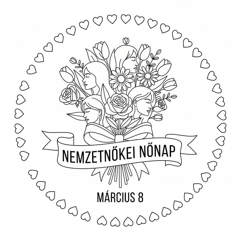 Nemzetközi Nőnap Nyomtatható