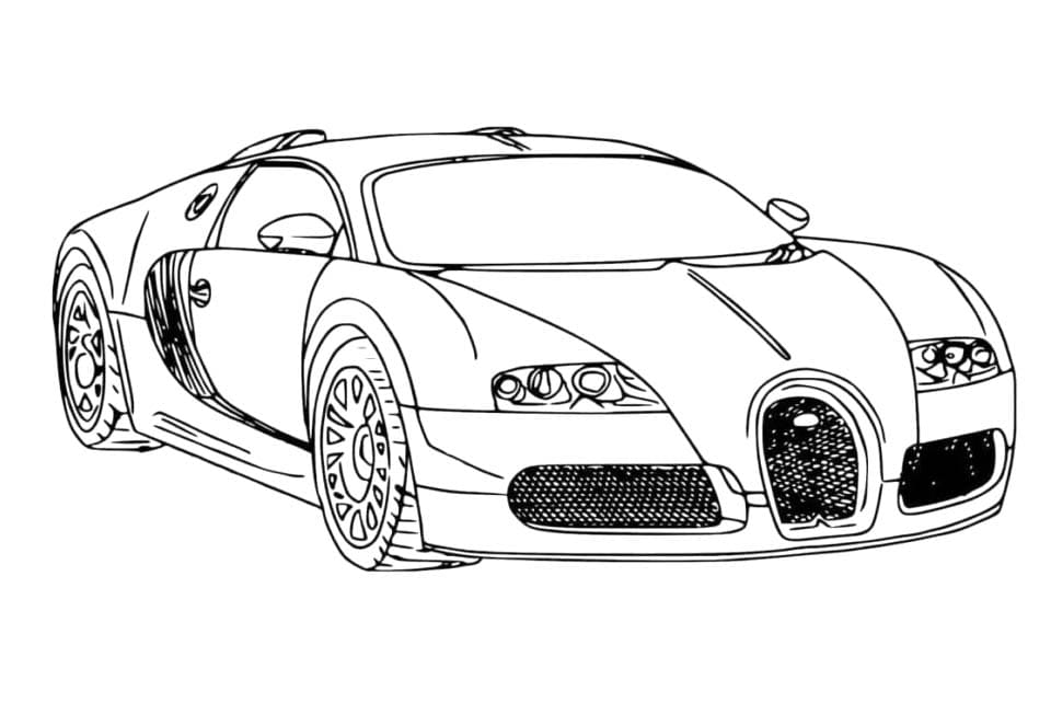 Nyomtatható Bugatti Gyerekeknek