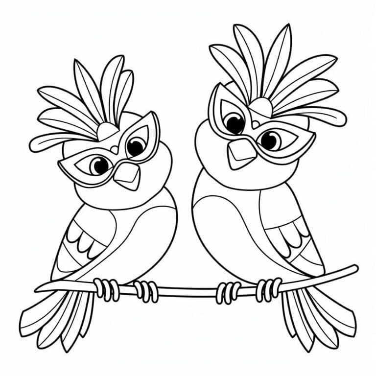 Nyomtatható Karnevál Gyerekeknek