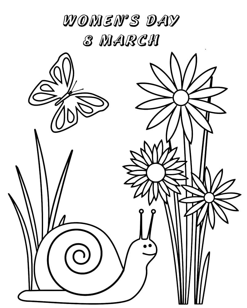 Nyomtatható Nemzetközi Nőnap Kép
