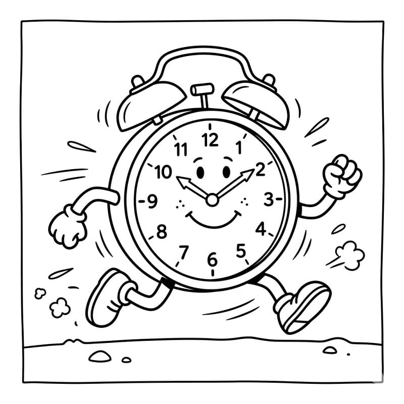 Óra Nyomtatható Gyerekeknek