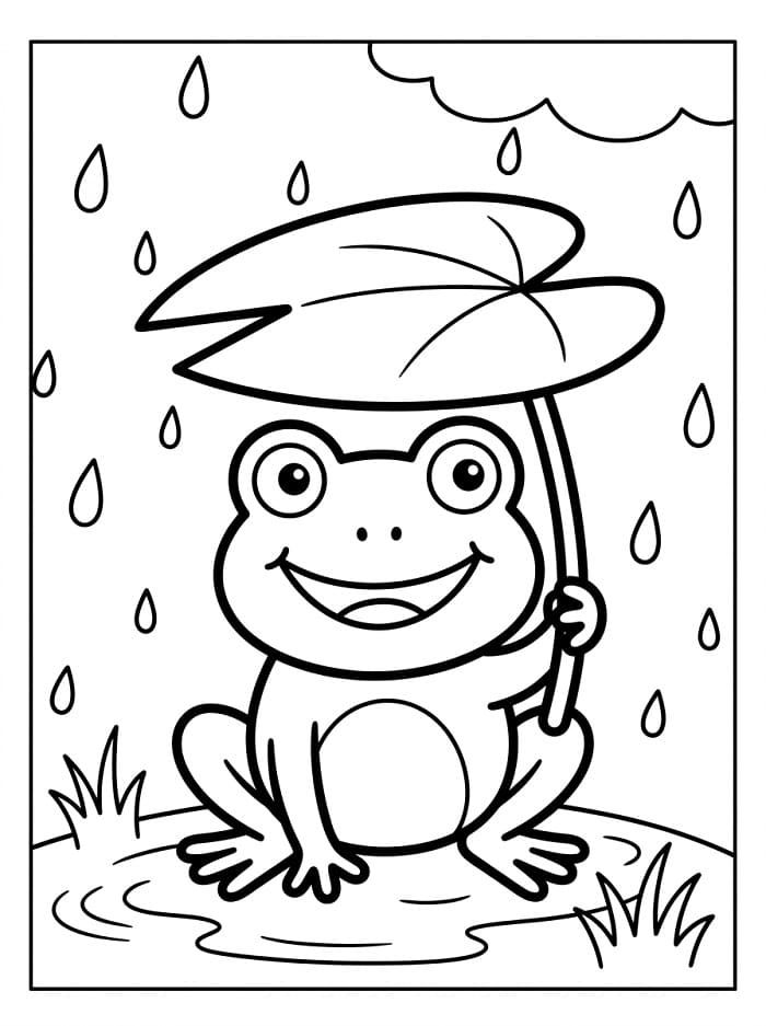 Aranyos béka és eső