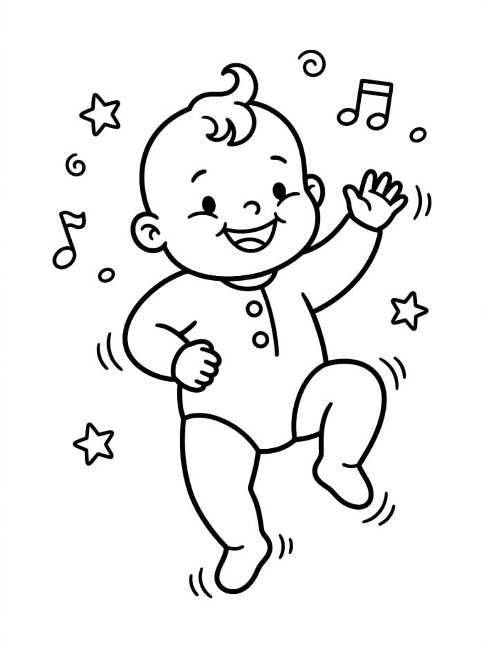 Barátságos kisbaba