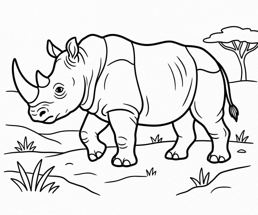 Egy Normál Orrszarvú