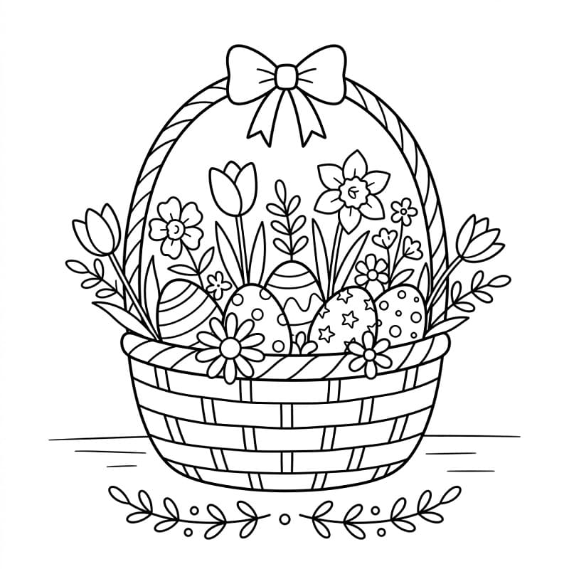 Húsvéti Kosár Ajándékba