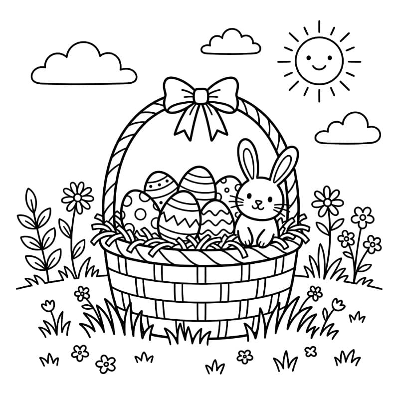 Húsvéti Kosár Gyerekeknek