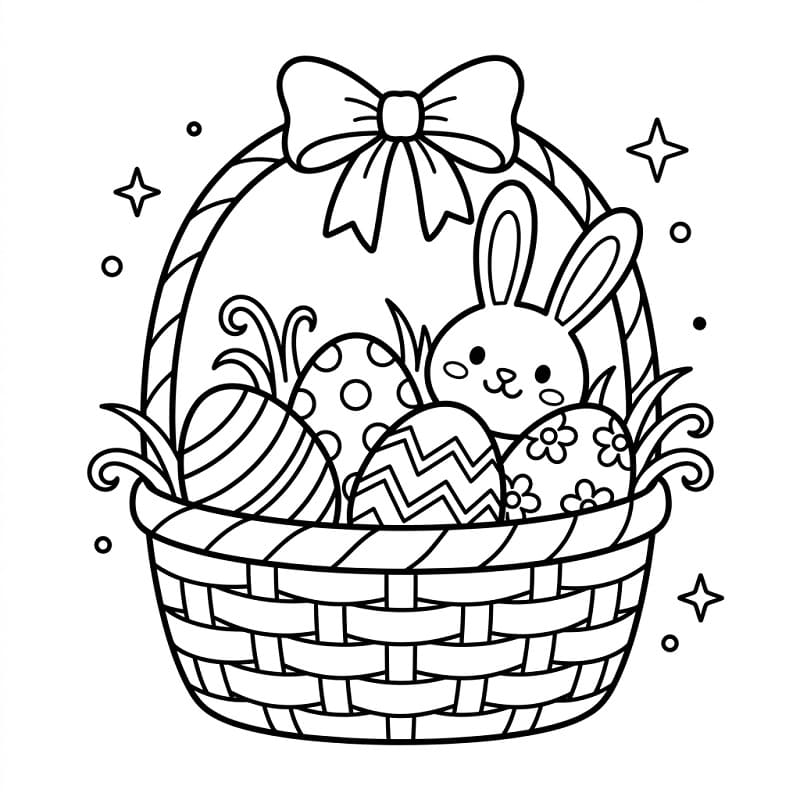 Húsvéti Kosár Nyomtatásra