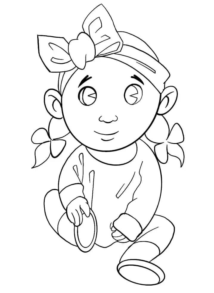 Ingyen nyomtatható baba