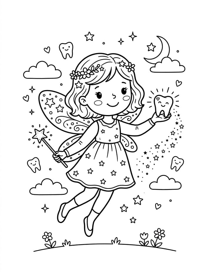 Ingyenes Nyomtatható Fogtündér