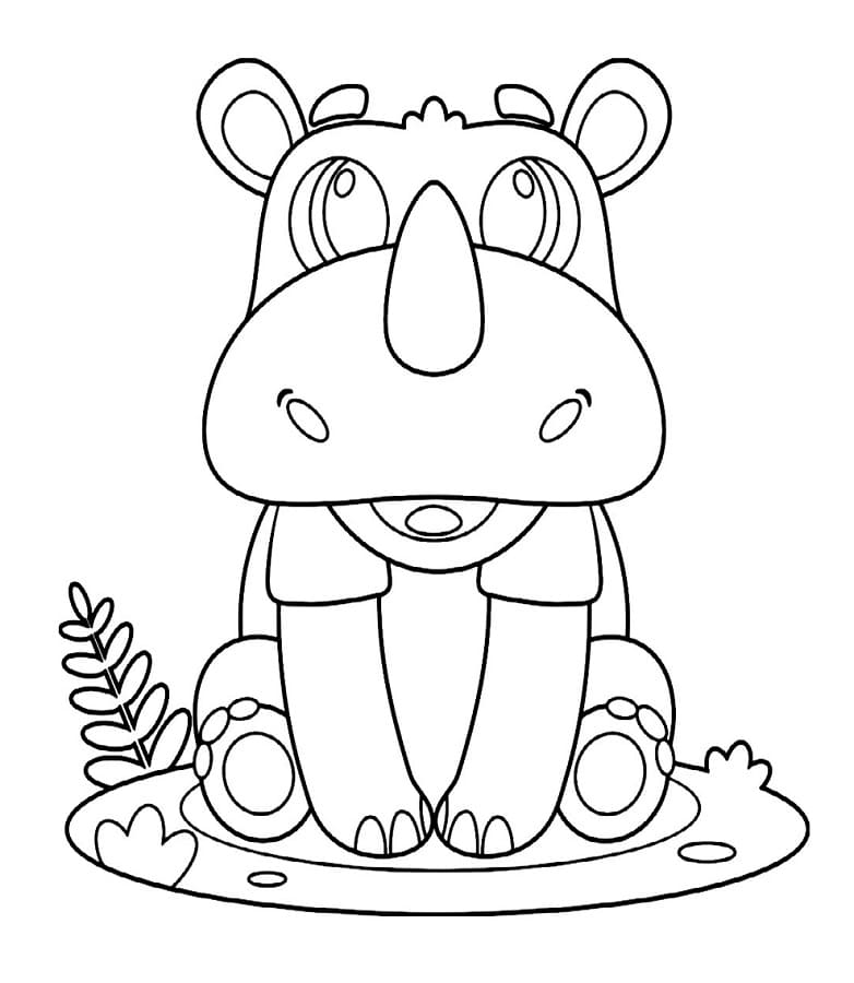 Ingyenes Nyomtatható Orrszarvú