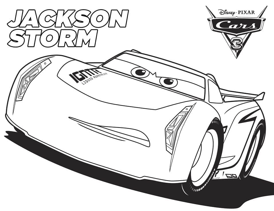 Jackson Storm Disney Verdák