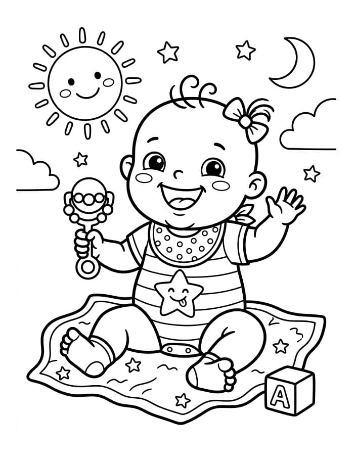 Nagyon édes kisbaba