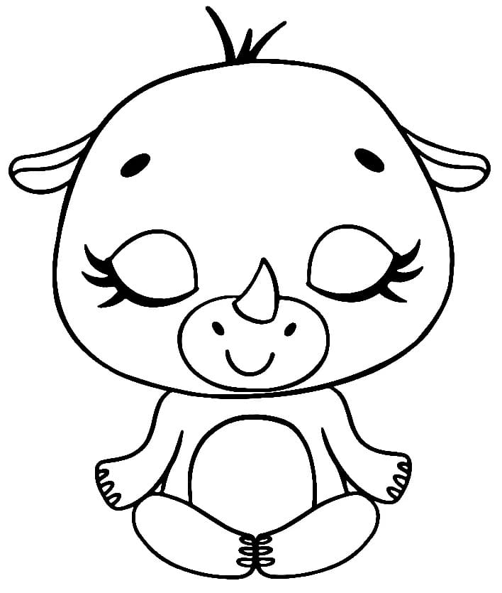 Nyomtatható Orrszarvú