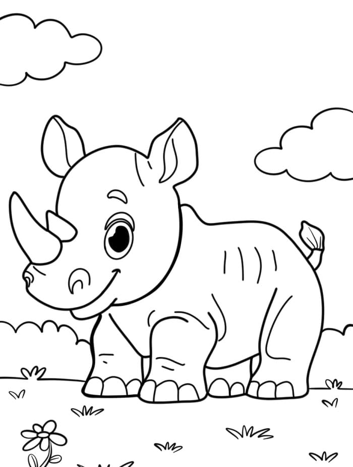 Orrszarvú Nyomtatható Kép