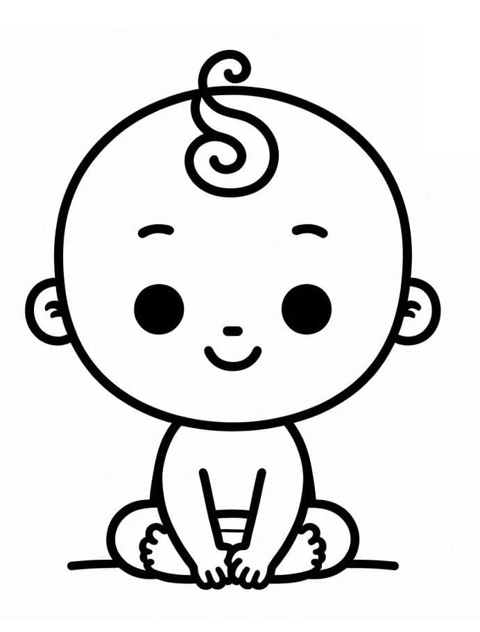 Saját kezűleg nyomtatható baba kép