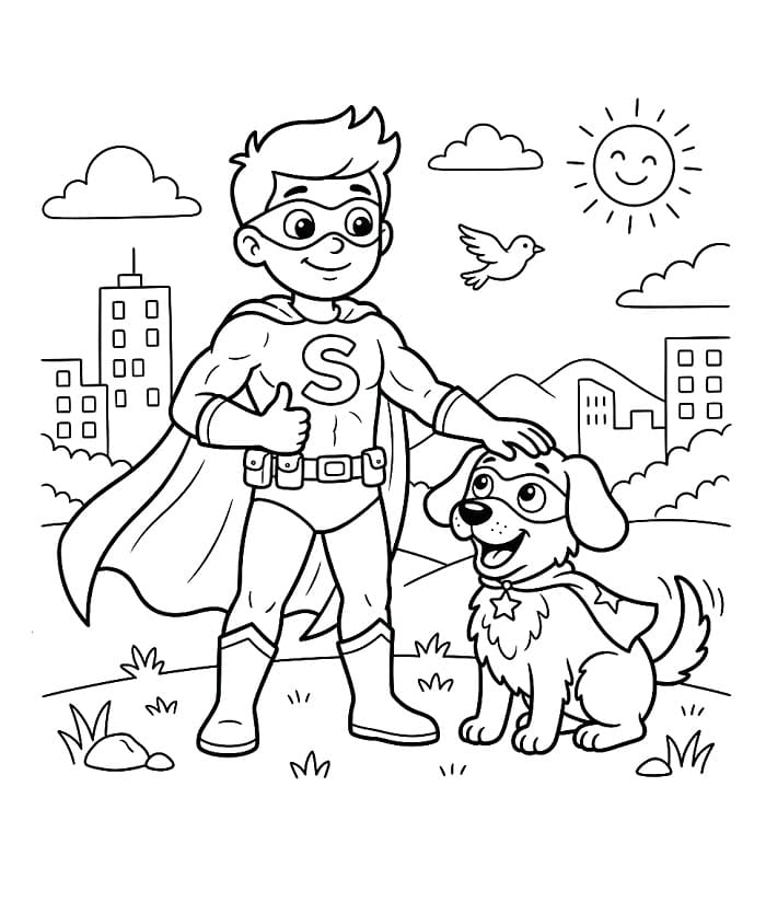 Szuperhős és kiskutya