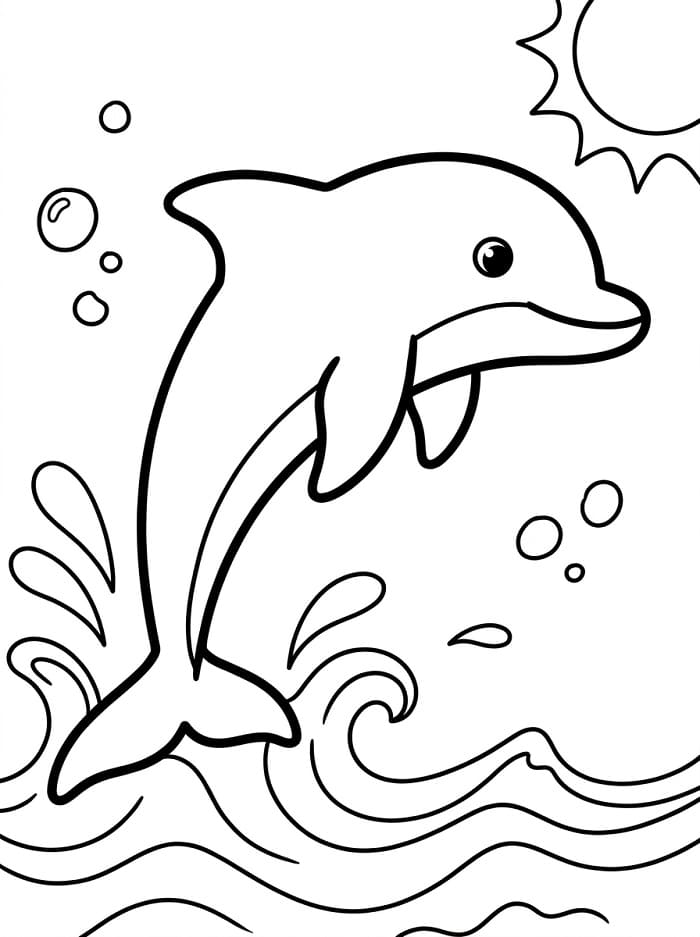 Delfin tengeri állat