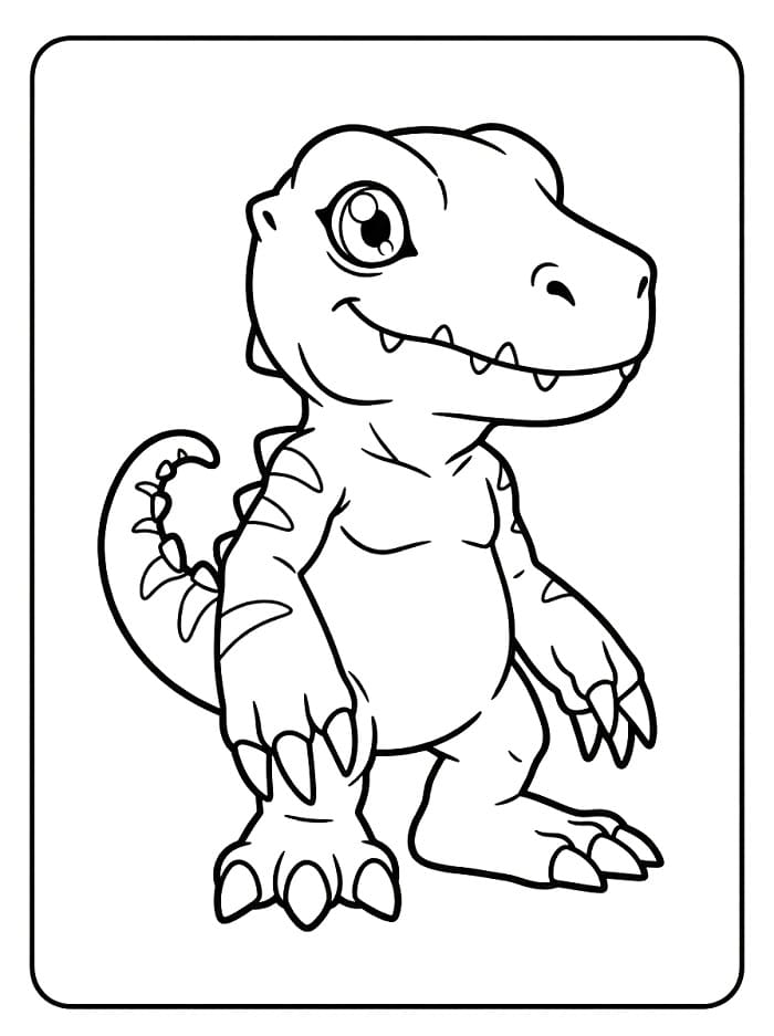 Digimon Nyomtatható Gyerekeknek