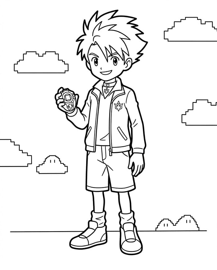 Digimon Nyomtatható Kép