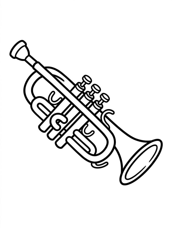 Egyszerű Trombita Hangszere