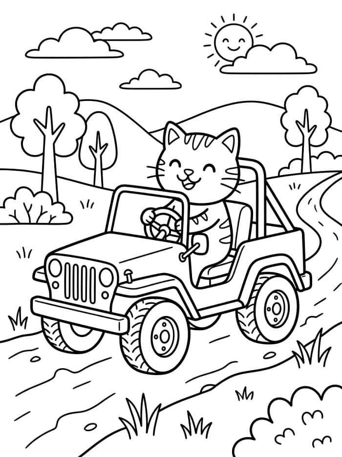 Egy Jeep Autó