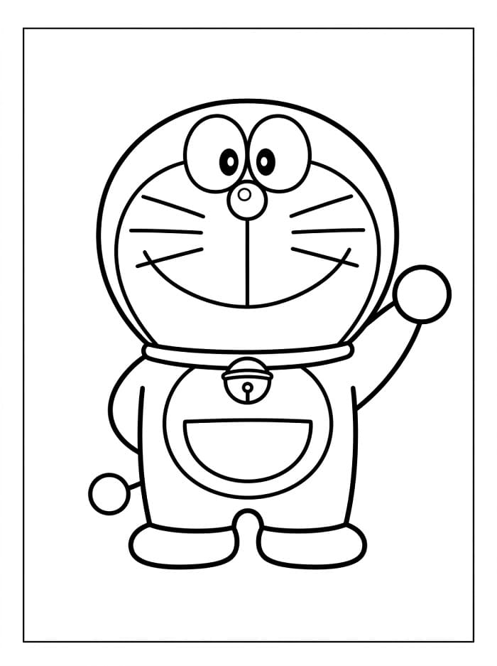 Doraemon színező