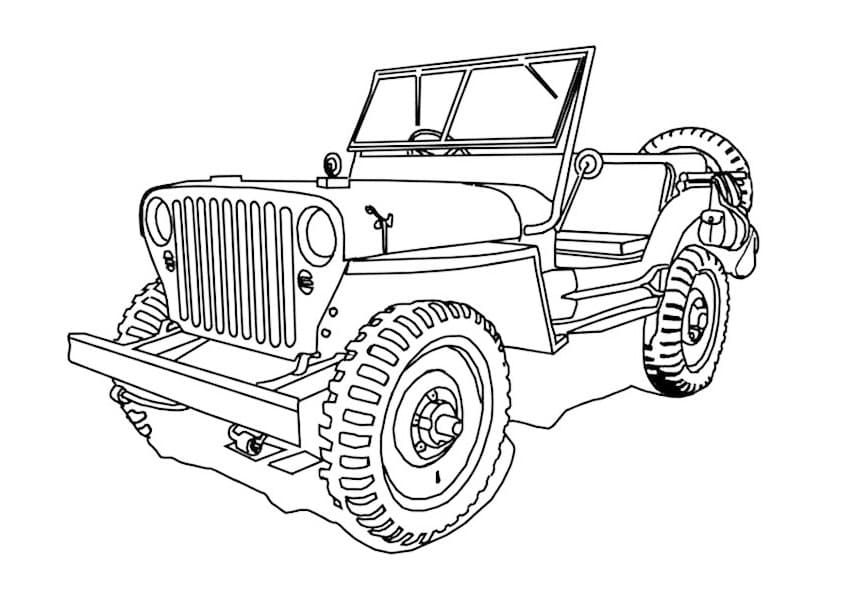 Ingyenes Jeep Nyomtatható