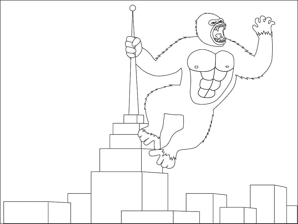 Ingyenes King Kong Nyomtatásra