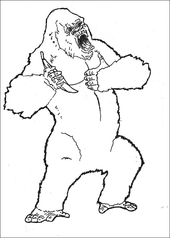 Ingyenes King Kong Nyomtatható