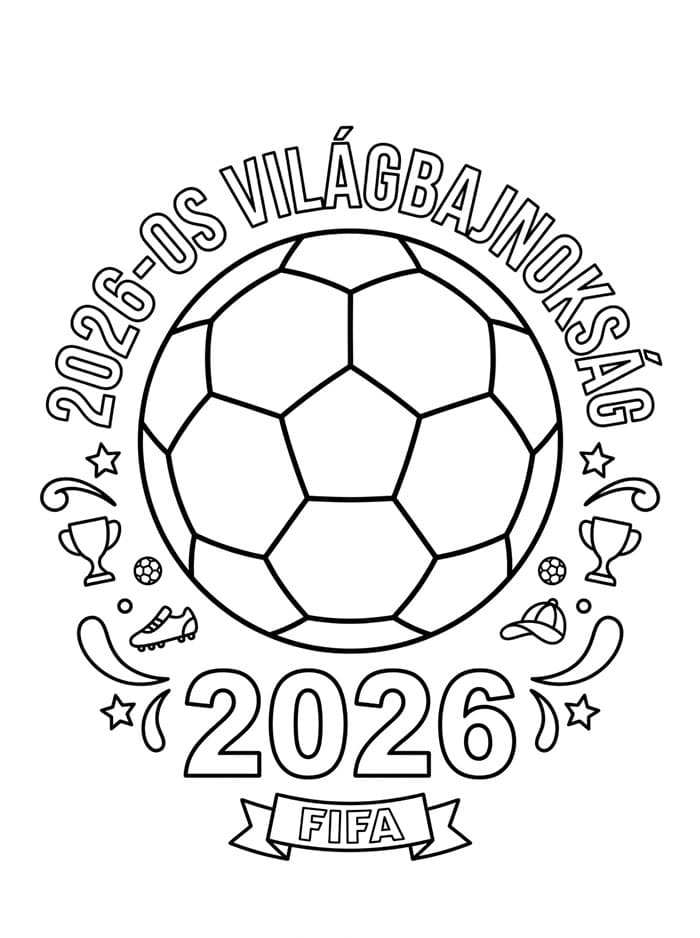 Ingyenes Nyomtatható 2026-os Világbajnokság