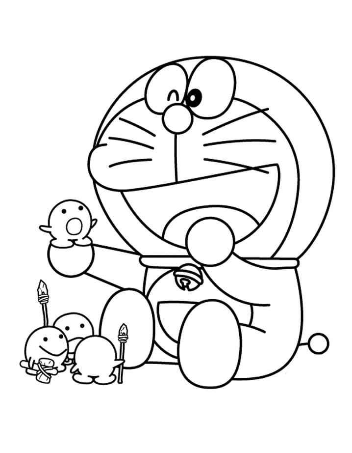 Ingyenes Nyomtatható Doraemon