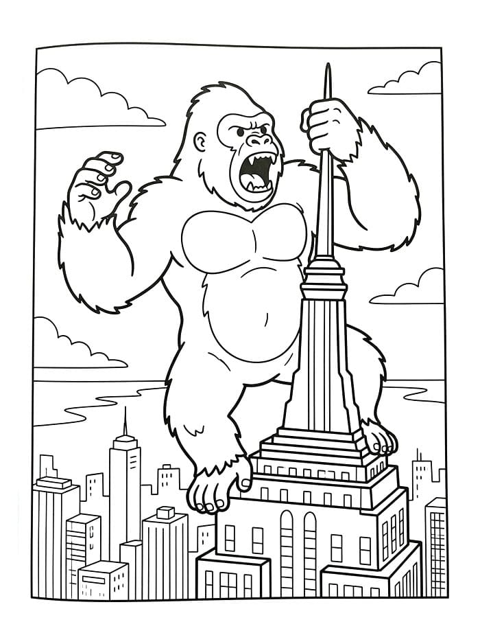 Ingyenes Nyomtatható King Kong