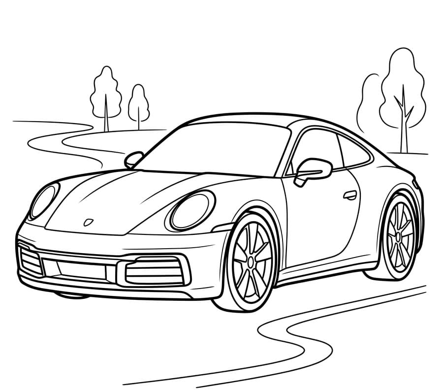 Ingyenes Nyomtatható Porsche